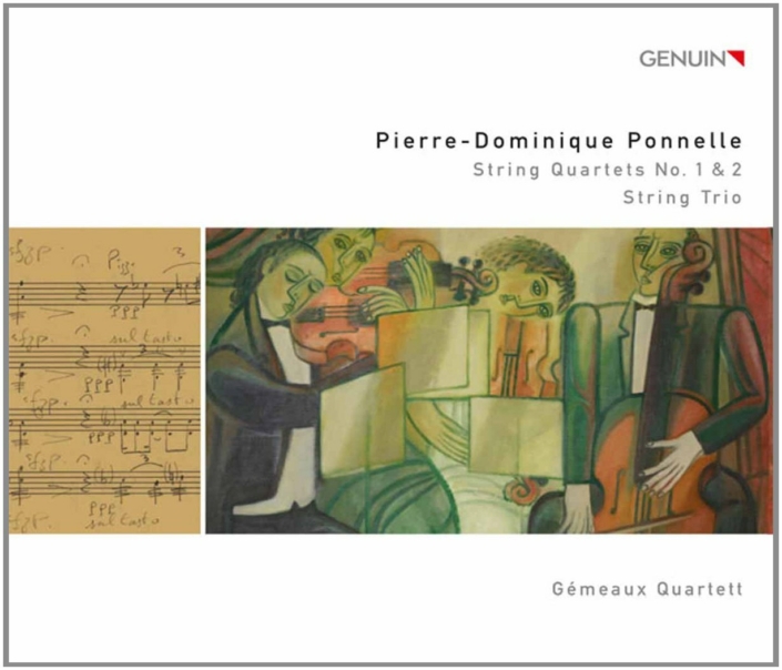 Pierre Dominique Ponelle Streichquartett 1&2 und Streichtrio